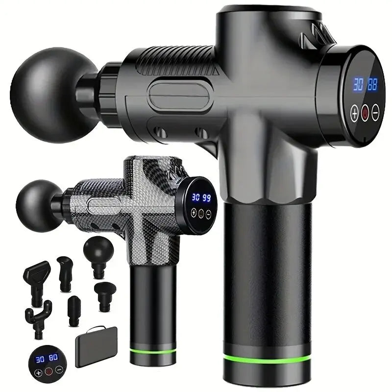 Ultimate Deep Muscle Massage Gun - Electric Percussion Pistol for Total Body Relaxation with 30 Adjustable Levels