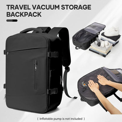 COOWOZ Large Travel Backpack with Shoe Compartment - Perfect for Airport and Casual Adventures for Everyone