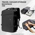 COOWOZ Large Travel Backpack with Shoe Compartment - Perfect for Airport and Casual Adventures for Everyone