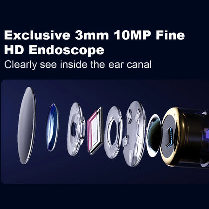 Note5 HD Visual Ear Cleaner with Tweezers – Smart Otoscope Tool
